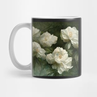 White Roses Mug